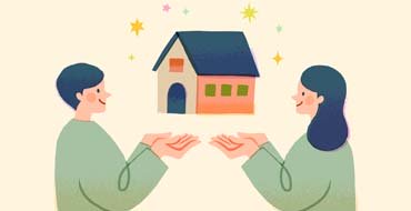 マイホーム購入を考える若い夫婦