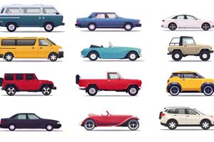 いろいろな車のイラスト